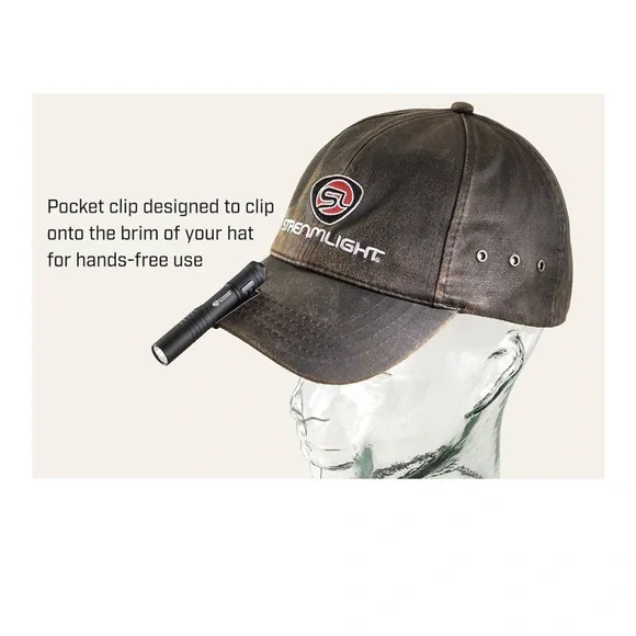 2 New Streamlifht MicroStream Black Flashlight - Picture 5 of 8